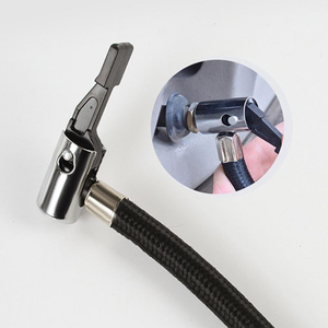 Pompe à air portable 12V monocylindre pour gonflage des pneus de voiture et de moto, accessoires auto - Product Image 2