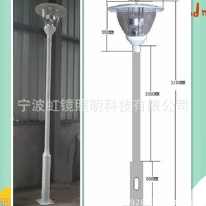 ฮงจิง ไลท์ติ้ง การ์เด้น ไฟถนน LED ตัวโครงเหล็ก IP65 รับประกัน 5 ปี สำหรับใช้งานกลางแจ้งในลานบ้าน - Product Image 5