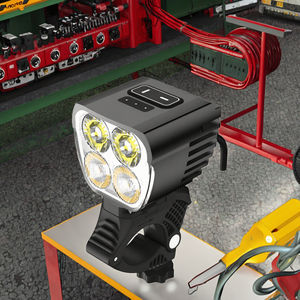 Nuevo Faro <span class=keywords><strong>LED</strong></span> Plegable Súper Brillante de 12w-36w-48w para <span class=keywords><strong>Bicicleta</strong></span> Eléctrica, con Bocina Integrada y Batería - Product Image 3
