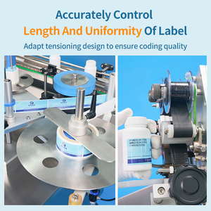 Nhà Máy giá tự động ghi nhãn <span class=keywords><strong>PVC</strong></span> chai tròn máy dán nhãn - Product Image 5