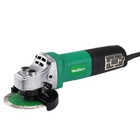 Meuleuse d'angle 115 mm la plus vendue, 110 V, options de prise australienne, américaine, britannique, moteur à balais certifié CE, pour découpe et polissage du métal
