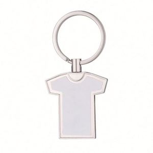 Manufacture Sublimation Keyrings <b>Customized</b> Blank Metal Heart Transfer Printing Keyholder DIY <b>Keychains</b> - Product Image 1