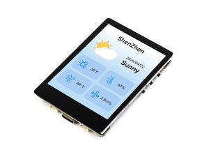 La pantalla táctil capacitiva IPS de 2,8 pulgadas ESP32-C5 integra una interfaz SPI, resolución de 240 × 320, múltiples periféricos K458 - Product Image 5