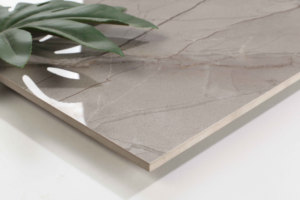 Baldosas de porcelana brillante blancas modernas Baldosas de suelo rectificadas de China 24x24 Baldosas de rodapié de porcelana gris 60x60 para hoteles - Product Image 2