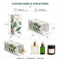 Boîtes en carton personnalisées OEM à double fermeture pliante avec logo de marque pour les commandes de détail et de gros