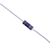 10 Ohms +-5% 0.5W, 1/2W 1/4W 1W 2W résistance de trou traversant Composition axiale en carbone