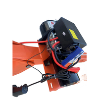Mini voiture de grue mobile nouvel ascenseur de moteur hydraulique pliant avec matériau métallique de fronde à chaîne pour la vente au détail et les hôtels