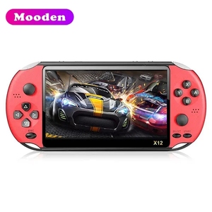คอนโซลเกมมือถือแบบพกพา X12ขนาด5.1นิ้ว8GB เกม3000 32บิตวิดีโอเกมย้อนยุคมินิเกมมือถือ - Product Image 6