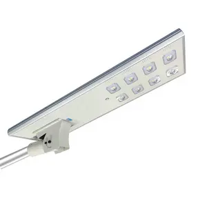 WAKATEK באיכות גבוהה זול מחיר חיצוני שמש מופעל גן מנורת 100 LED עמיד למים תנועת חיישן שמש קיר גן אורות