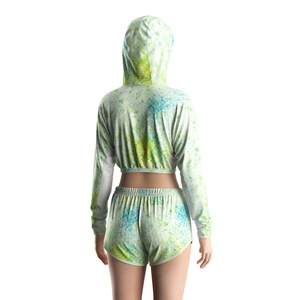 Top Corto de Pesca para Mujer con Protección Facial Integrada UPF50+, Protección Solar, Tejido Ligero de Secado Rápido para Mayor Movilidad - Product Image 4