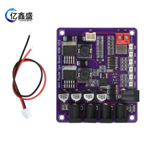 YIXINSHENG Mini Router <b>Ups</b> Board 40W 12.6V Lead Acid <b>Battery</b> Power Module For WiFi Router - Product Image 1
