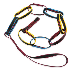 Cadena de Escalada Al-Nasr de 140 cm, Poliéster, 4 Anillas en D, Equipo de Montañismo para Exteriores - Product Image 5