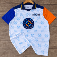 Camiseta de Fútbol Aibort Ultra Transpirable con Malla Refrigerante, Soporte Elástico y Diseño Refinado para Preparación de Partidos de Club
