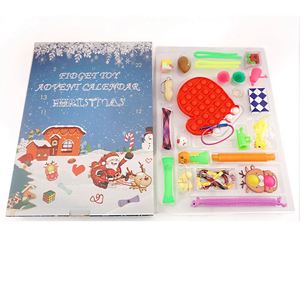 24 <b>Box</b> Packaging Fidget Toy <b>Calendar</b> <b>Advent</b> Christmas Cheap Best Price Self Fill 2021 <b>Advent</b> <b>Calendar</b> With Plastic Tray - Product Image 2