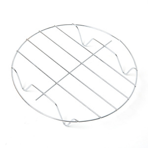 <b>Metal</b> Steamer Rack For Buns And Eggs With Wire <b>Grid</b> Design For Kitchen Use - Product Image 5