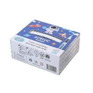 Marcadores Acrílicos Opacos de 48/60/72 Colores, Económicos, Apilables, Punta de <span class=keywords><strong>Pincel</strong></span> Única, Rotulador Líquido, Materiales de Arte para Niños, Dibujo y Pintura - Product Image 6