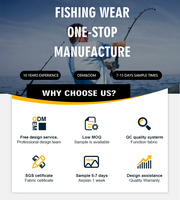 Custom Fly Fishing rompi berkerudung pria T-shirt celana pendek Hoodie memakai Upf pakaian perlindungan Uv memancing kemeja lengan panjang