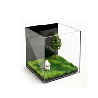 Kit de Proyector de Hologramas para Mascotas Personalizable y Moderno - Caja Conmemorativa Digital 3D para Gatos, Perros, Animales Pequeños y Aves (Plástico ABS)