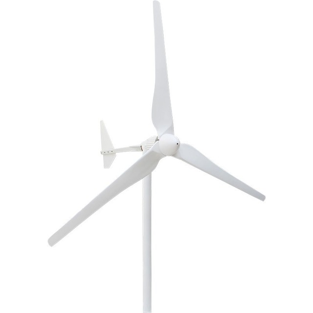 2.5KW 3KW Solar-Wind Hybrid Wind Turbine Household Off-Grid Base Station System 48V/96V/120V/220V Grid-Connected Fiberglass