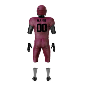 American Football Uniform With Team Name & Number Comfortable and Breathable American Football Uniform - Product Image 3