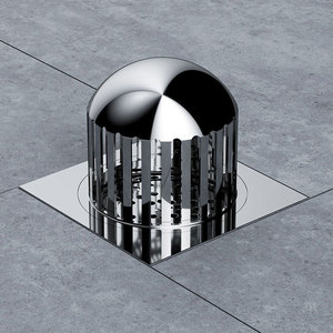 Brass chống tắc nghẽn ban công vườn phòng tắm bồn rửa cống sàn lọc Chrome ngoài trời mái cống - Product Image 2