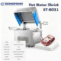 Chaîne de production de viande : Machine de rétraction à eau chaude avec convoyeur ascendant et descendant – Fournisseur direct du fabricant
