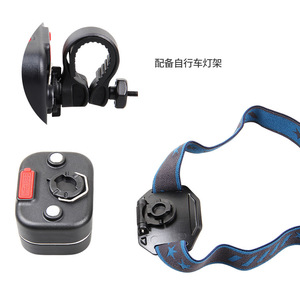 Headlamp Led Rechargeable 2000 Mmah Adjustable Headband With Red Light For Cycling Outdoor Use - Product Image 2