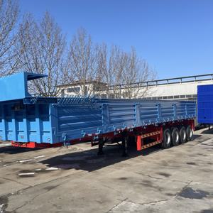 Nouvelle <span class=keywords><strong>remorque</strong></span> de transport agricole isolée et fermée avec parois latérales grillagées, <span class=keywords><strong>remorque</strong></span> utilitaire et de transport pour camion, tête de <span class=keywords><strong>remorque</strong></span> benne en acier - Product Image 2