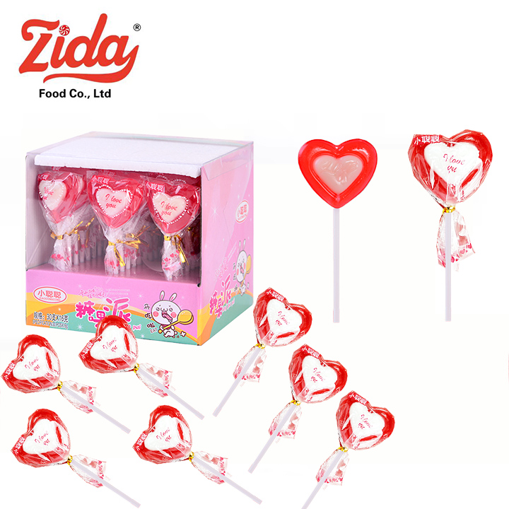 Red Cherry Heart Shaped Lollipops, Sweet Candy Lollies Ideal For Wedding Favours, Valentines Day - View #9