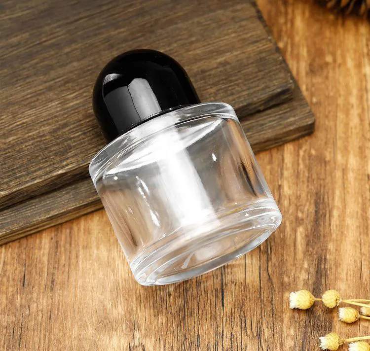 Venta al por mayor, botellas de perfume vacías y asequibles de 30ml y 50ml, mini botellas de pulverizador de perfume de relleno portátiles
