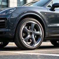 Jantes de voiture en alliage monobloc forgées Black Machine Face Y000