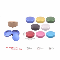 Boîte à snus en alliage d'aluminium, étui de rangement à 3 couches avec couvercle, boîte à tabac en métal pour cigarettes, accessoires de voiture, étanche