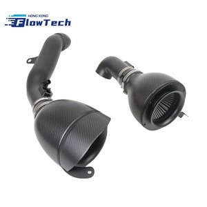 Pre-Preg Dry Carbon Fiber Cold Air Intake System for BMW F80 M3 F82 F83 M4 F87 M2 Competition S55 3.0T – High Flow Filters - Product Image 3