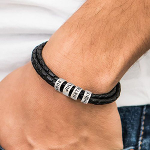 <span class=keywords><strong>Bracelet</strong></span> porte-bonheur en Kevlar avec perles pour homme, <span class=keywords><strong>cadeau</strong></span> idéal pour la Fête <span class=keywords><strong>des</strong></span> Pères, pour le commerce électronique transfrontalier - Product Image 3