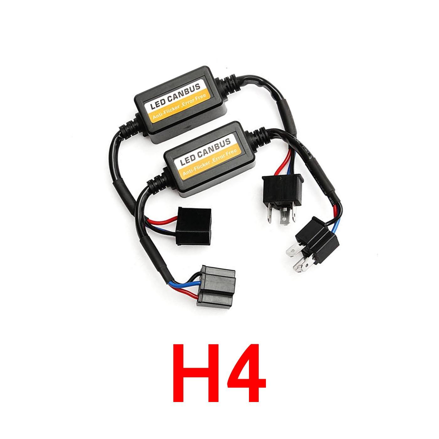 LED CANBUS / H4 H13 9004 9007 / Black