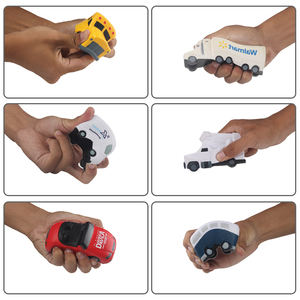 Mini camion en mousse PU personnalisé avec logo, jouet anti-stress en forme de fourgonnette, voitures, jouets, cadeaux promotionnels, véhicules - Product Image 2