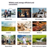 Système solaire domestique LFP 500W 720Wh avec haute densité énergétique pour la recherche scientifique, l'exploration en plein air et les levés topographiques