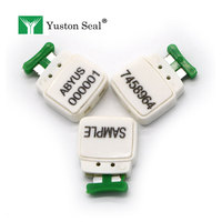 YTMS005 Yuston Seal Marken-Kabelschloss Einweg-Sicherheitsplombe Transparente Manipulationssichere Kunststoffplombe Nach Maß