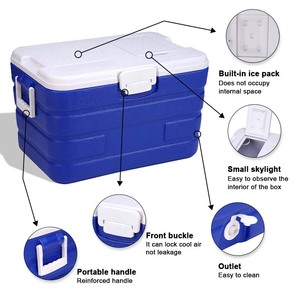 Nevera Portátil <span class=keywords><strong>de</strong></span> <span class=keywords><strong>Poliestireno</strong></span> Expandido (EPS) <span class=keywords><strong>de</strong></span> 40L, Impermeable, para Camping, Picnic, Bebidas y Cerveza - Product Image 5