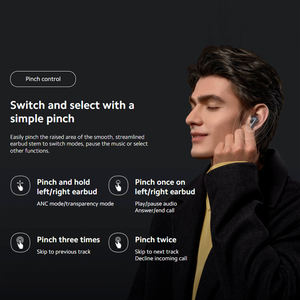 Version globale Xiaomi Buds 3T Pro Mi Écouteurs à chargement sans fil 40dB Casque TWS à suppression de bruit - Product Image 4