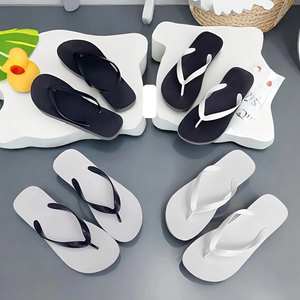 Dép lê mùa hè in logo thiết kế cá nhân hóa OEM, dép xỏ ngón đế cắt khuôn tùy chỉnh, logo tùy chỉnh, bán buôn cho nam nữ - Product Image 2