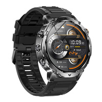Montre connectée robuste pour l'extérieur AK102, GPS, boussole, appels Bluetooth, batterie 1100 mAh, écran HD 1,7 pouces, montre de sport pour homme, directement de l'usine