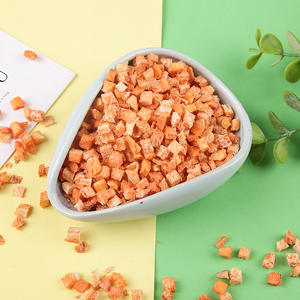 Vente en gros Friandises pour chiens collations pour chats Légumes et fruits lyophilisés pour animaux de compagnie Lyophilisés Carotte - Product Image 6