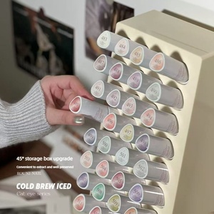 Rouni – Kit de vernis gel UV effet œil de chat froid, 40 couleurs, pour manucure professionnelle en salon, à retirer par trempage - Product Image 2