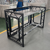 Table de DJ mobile portable en alliage d'aluminium pour boîtes de nuit