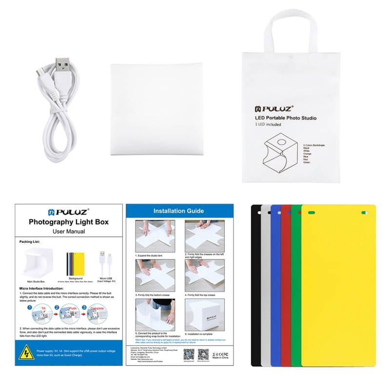 Puluz Draagbare fotostudio - kopen bij