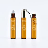 Flacons compte-gouttes en verre vides et portables de 1 ml, 2 ml, 3 ml, 4 ml, 5 ml pour échantillons d'huiles essentielles et de parfums