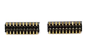 Conector Hembra DIN de Paso de 1.27mm, Doble Fila, Carcasa de Nylon SMT, PCB H4.3mm, 2*2P-2*50P - Product Image 2