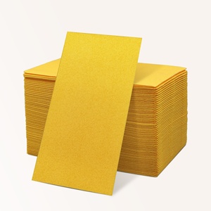 Serviettes <span class=keywords><strong>en</strong></span> <span class=keywords><strong>papier</strong></span> blanc noir et vert Airlaid Essuie-mains colorés <span class=keywords><strong>en</strong></span> forme de couverts 1 pli pour serviettes et serviettes de table dans le style du sac - Product Image 4
