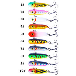 <span class=keywords><strong>Ensemble</strong></span> de leurres de pêche coulants miniatures 35 mm 2,3 g en plastique dur, leurres crayon coulants pour la pêche au bar et au poisson-chat - Product Image 5